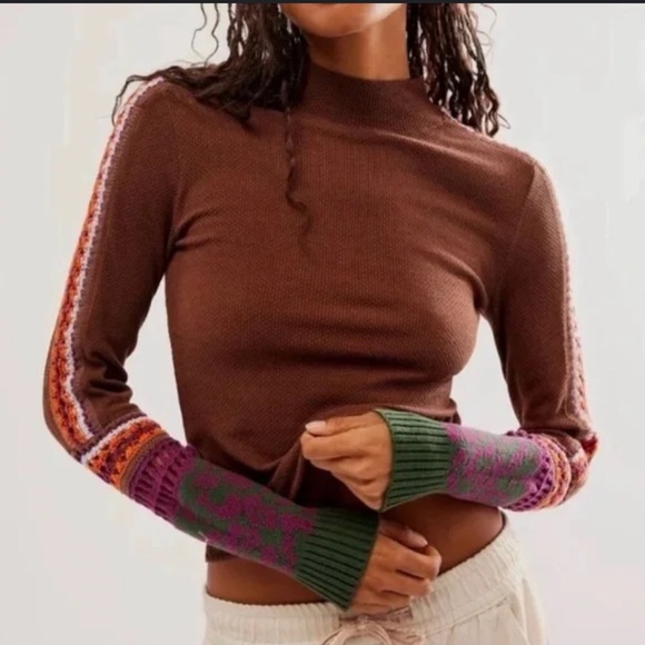 Free People Tops - FREE PEOPLE Switch It Up Thermal Top